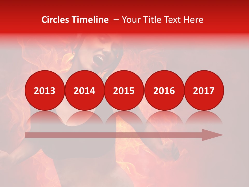 Action Red Music PowerPoint Template