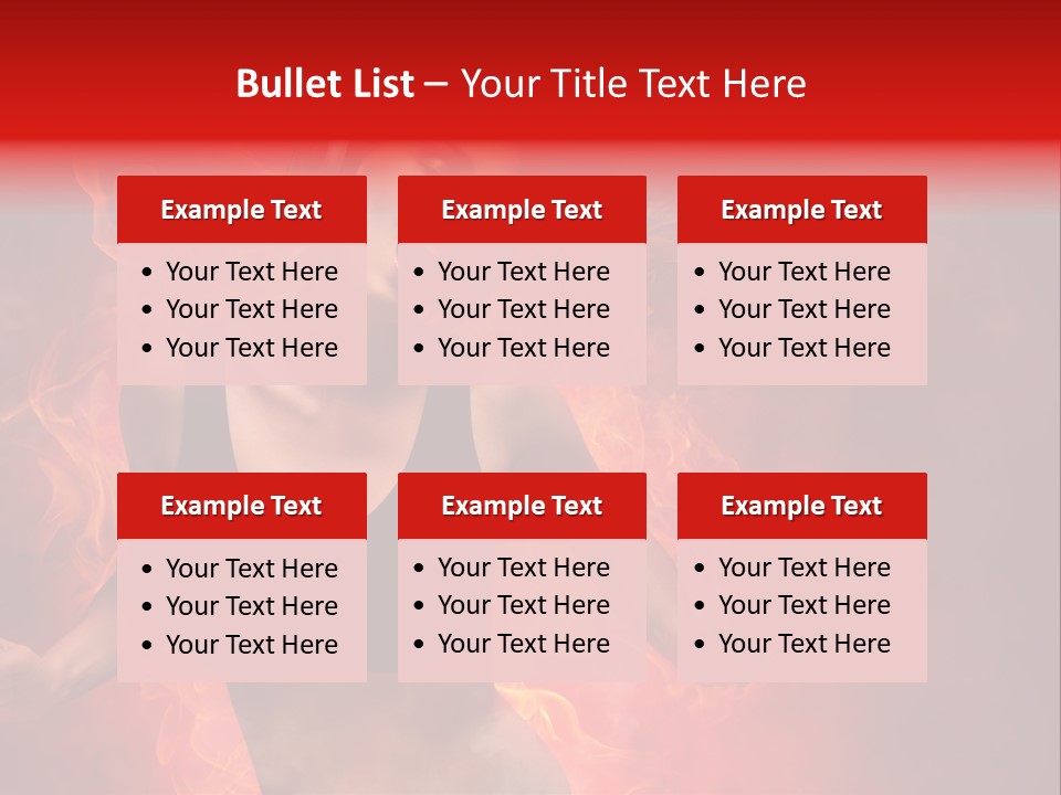 Action Red Music PowerPoint Template