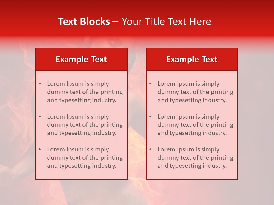 Action Red Music PowerPoint Template