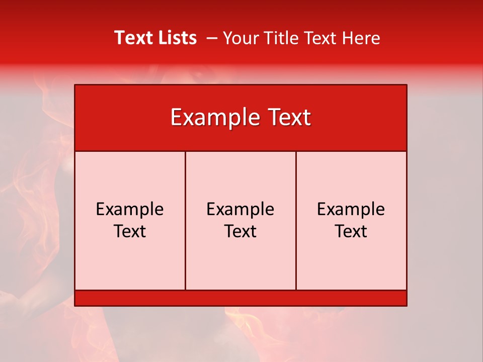 Action Red Music PowerPoint Template
