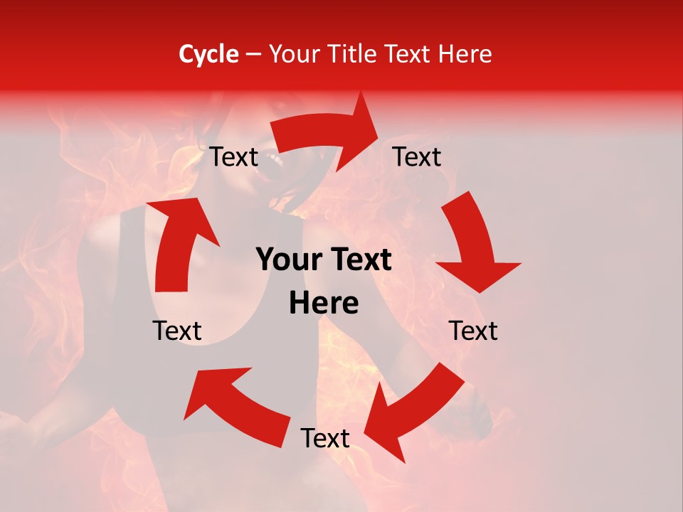 Action Red Music PowerPoint Template