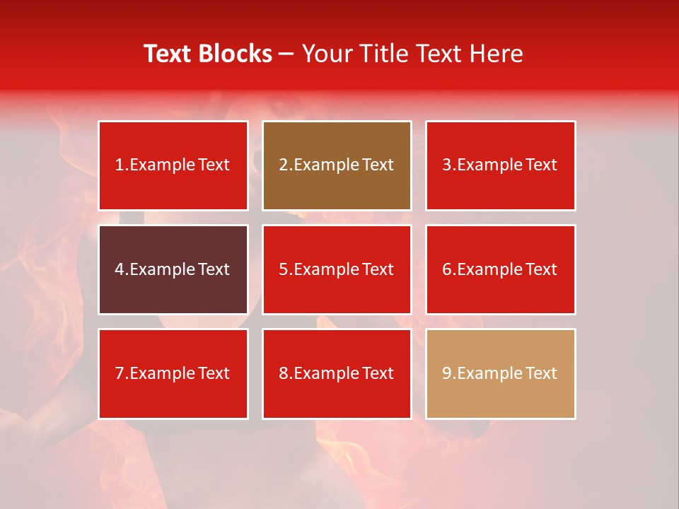 Action Red Music PowerPoint Template