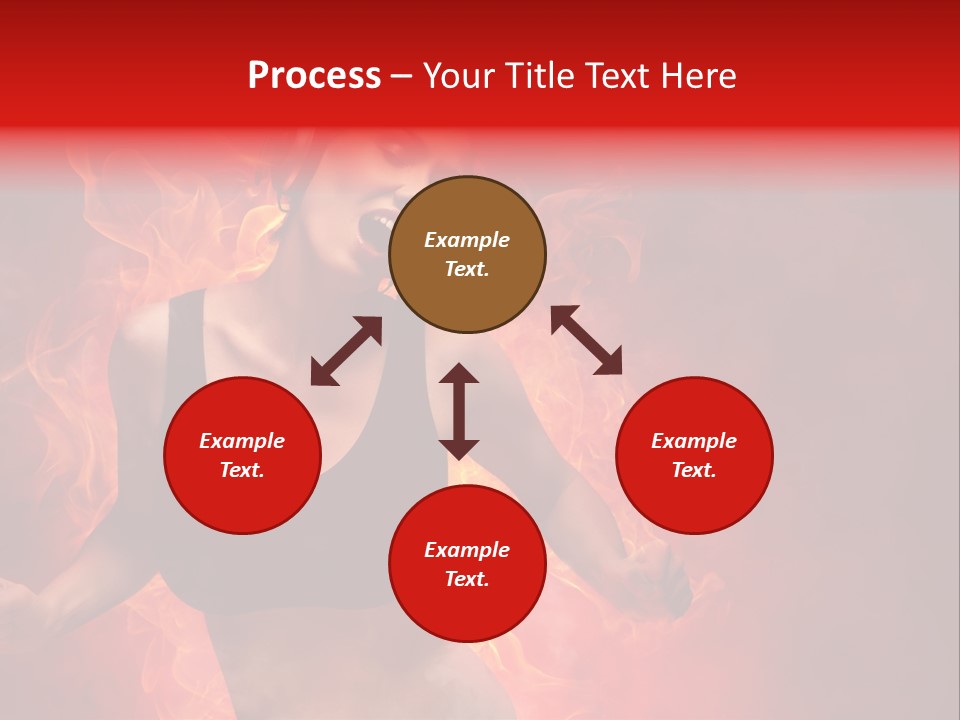 Action Red Music PowerPoint Template