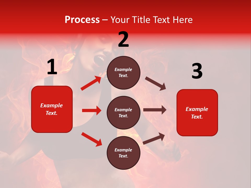 Action Red Music PowerPoint Template