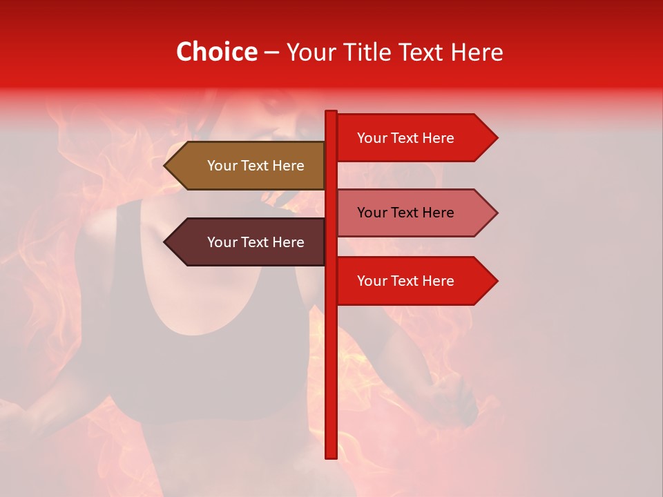 Action Red Music PowerPoint Template