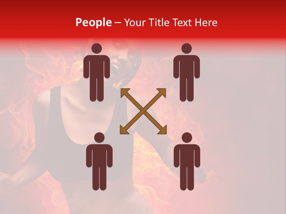 Action Red Music PowerPoint Template