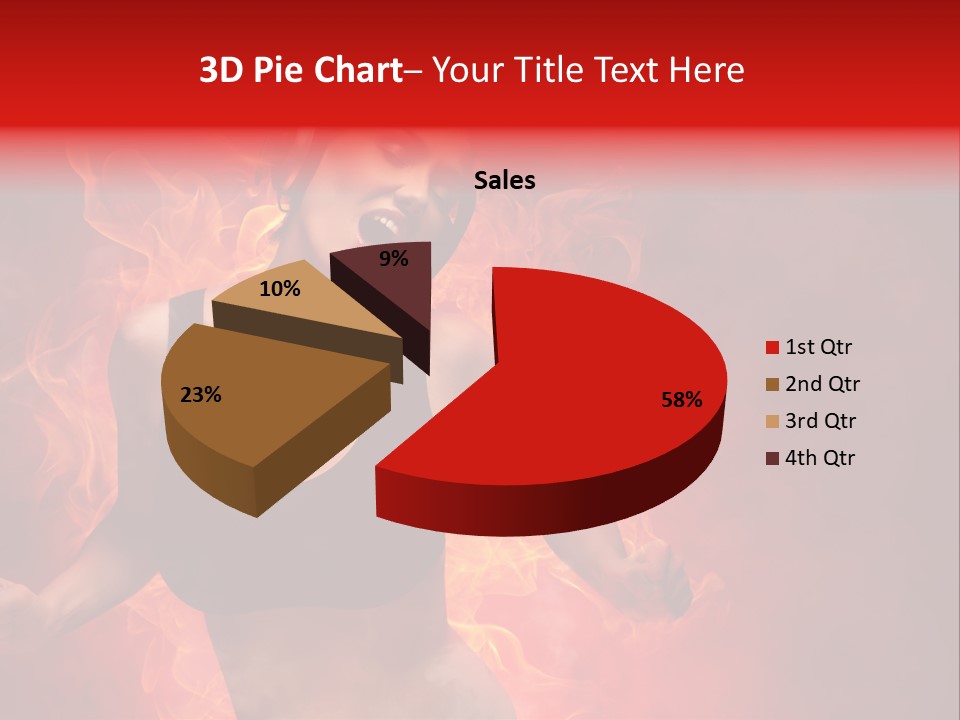 Action Red Music PowerPoint Template