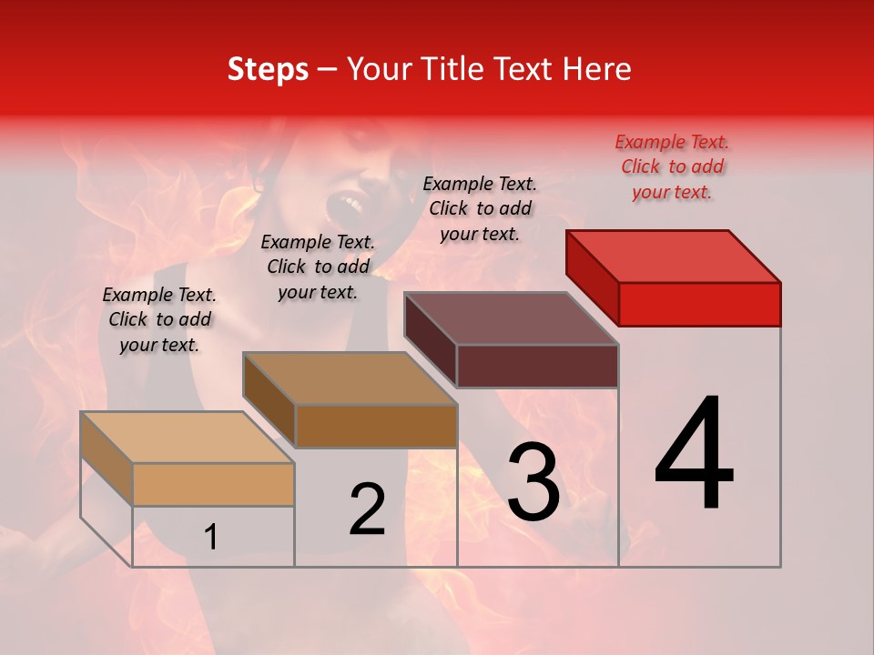 Action Red Music PowerPoint Template