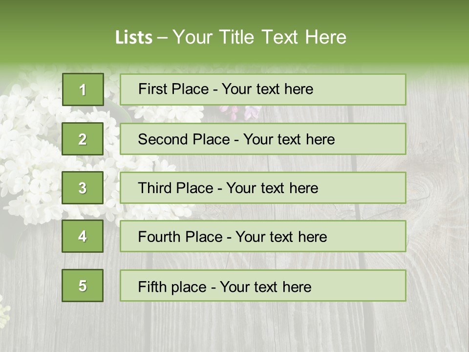 Beautiful Surface Cluster PowerPoint Template