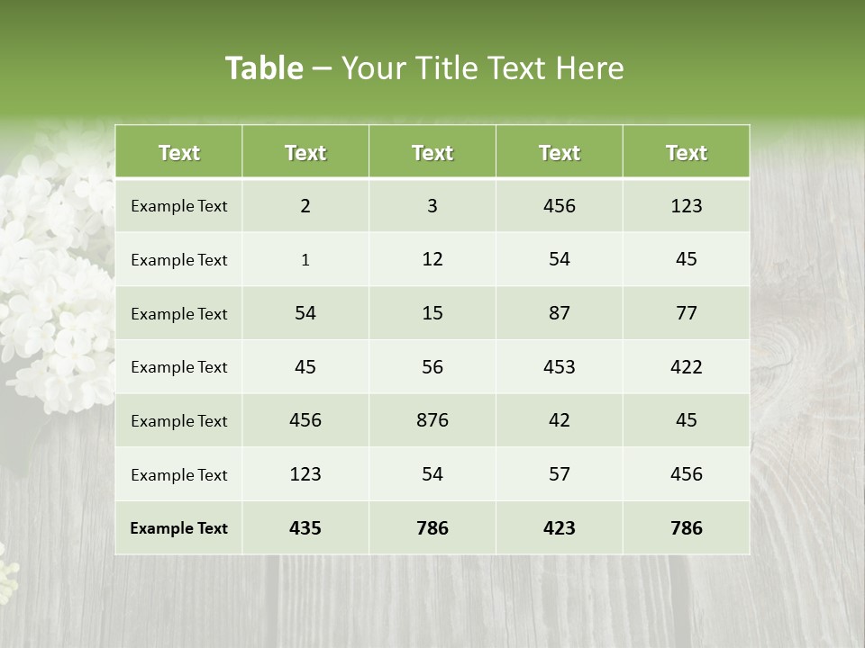 Beautiful Surface Cluster PowerPoint Template
