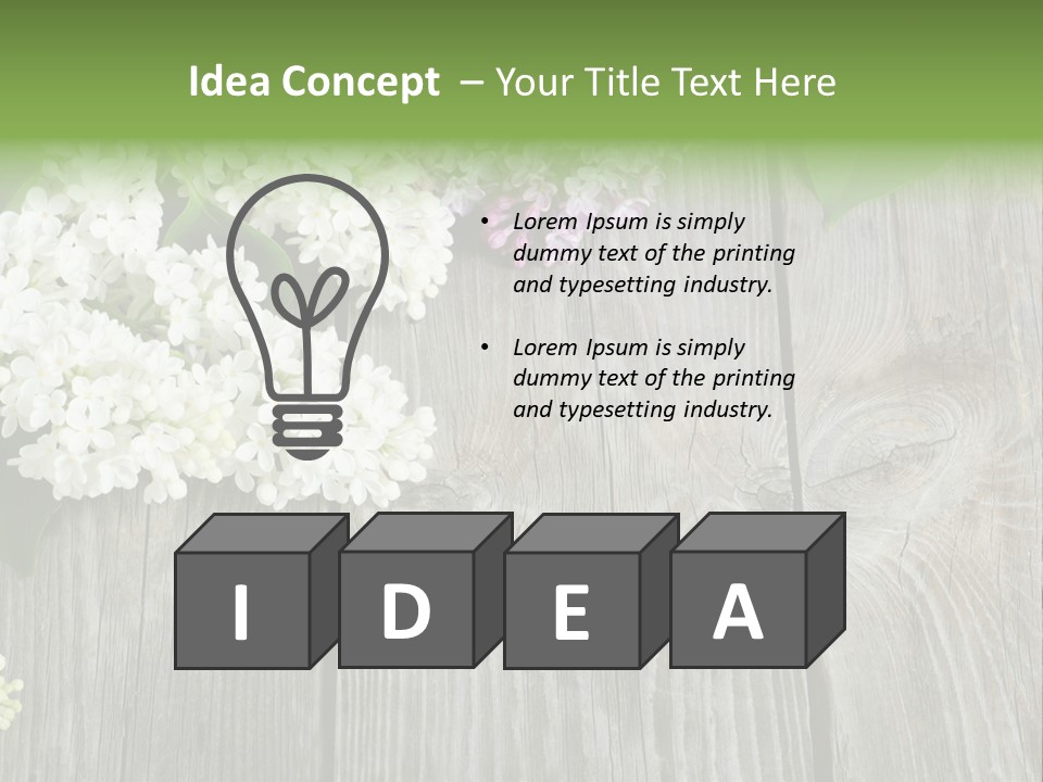 Beautiful Surface Cluster PowerPoint Template