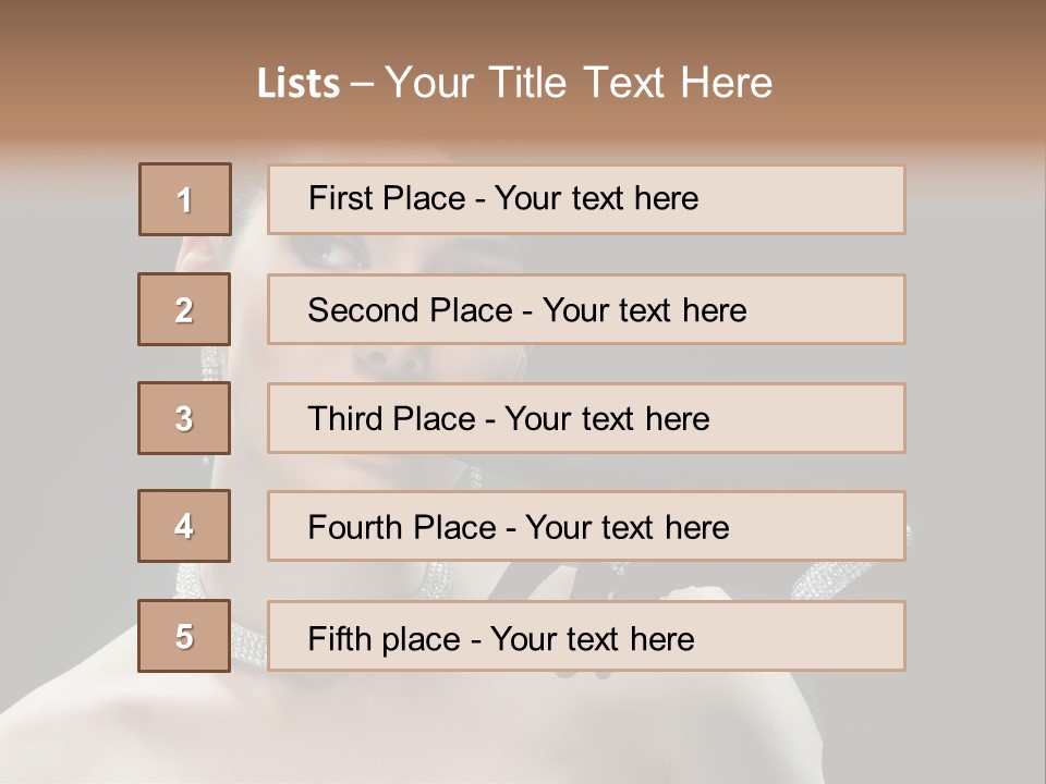 Person Romantic Dramatic PowerPoint Template
