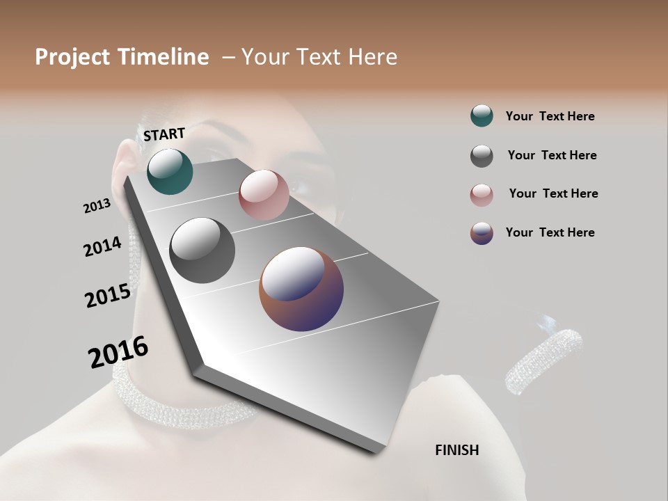 Person Romantic Dramatic PowerPoint Template