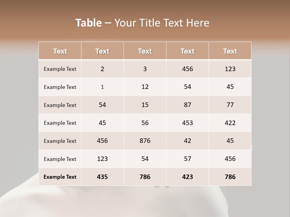 Person Romantic Dramatic PowerPoint Template