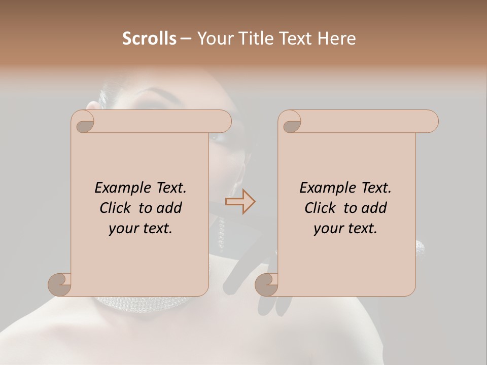 Person Romantic Dramatic PowerPoint Template