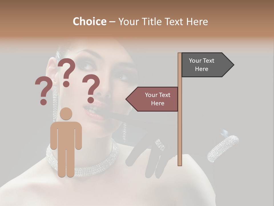 Person Romantic Dramatic PowerPoint Template