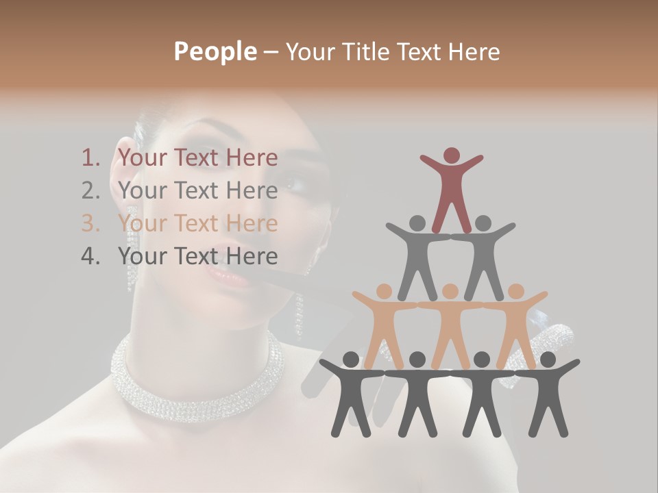 Person Romantic Dramatic PowerPoint Template