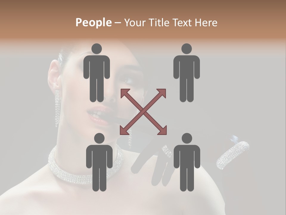 Person Romantic Dramatic PowerPoint Template