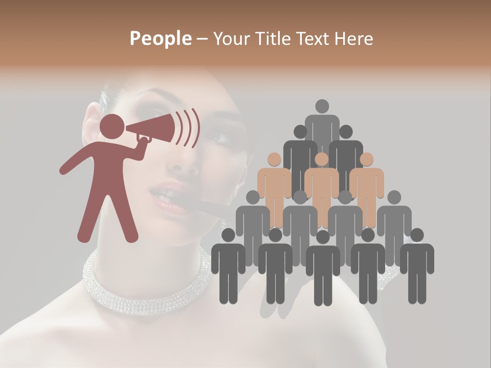 Person Romantic Dramatic PowerPoint Template