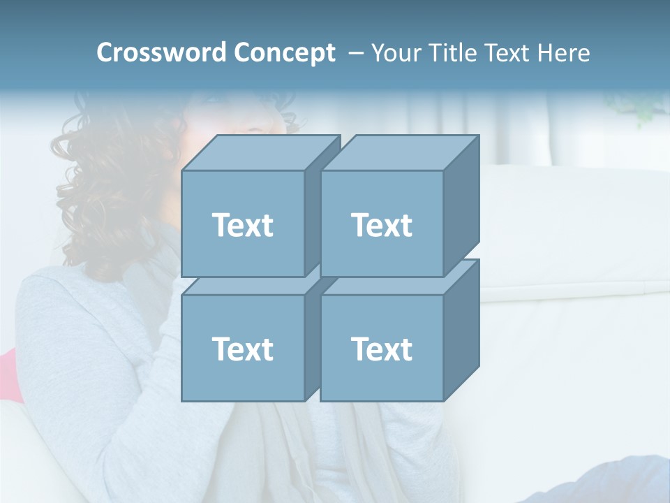 Casual Green Cup PowerPoint Template