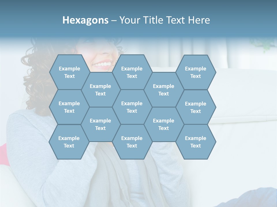 Casual Green Cup PowerPoint Template