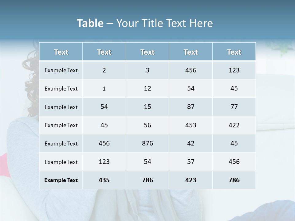 Casual Green Cup PowerPoint Template