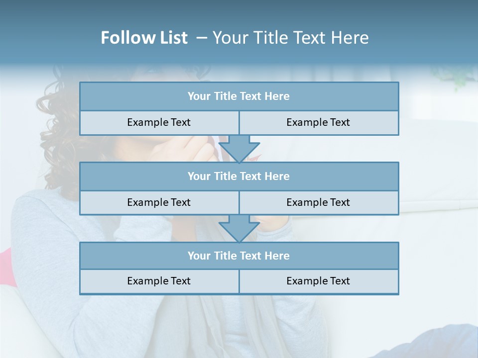 Casual Green Cup PowerPoint Template