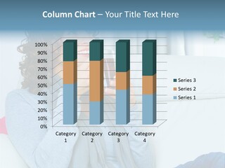 Casual Green Cup PowerPoint Template