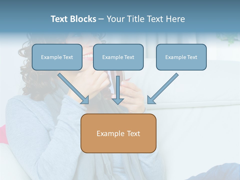 Casual Green Cup PowerPoint Template