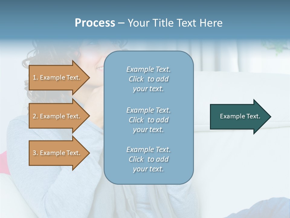 Casual Green Cup PowerPoint Template