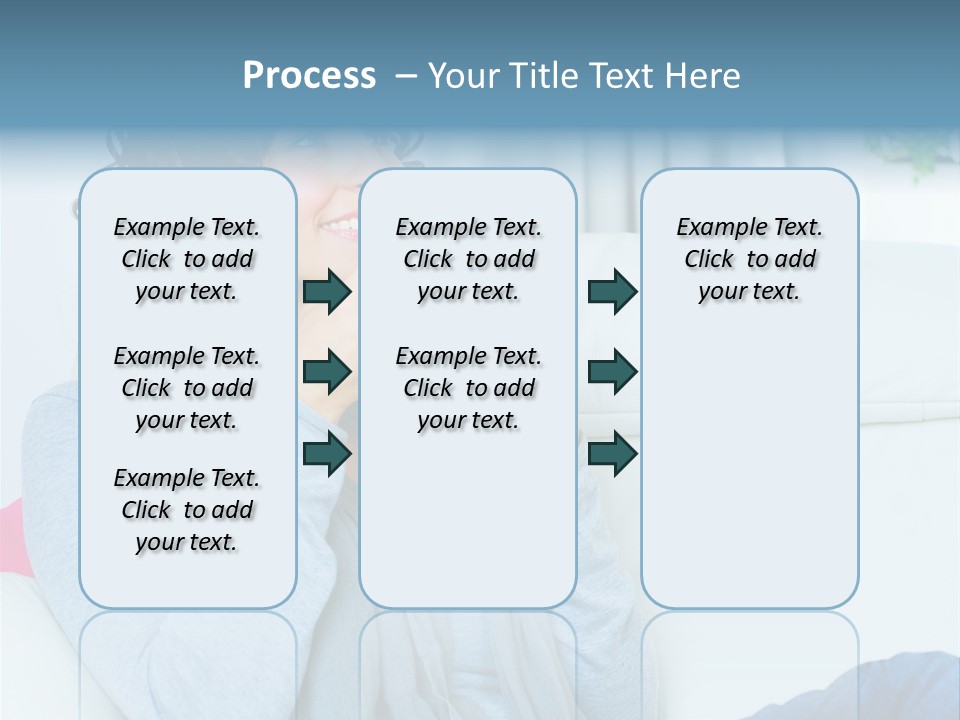 Casual Green Cup PowerPoint Template