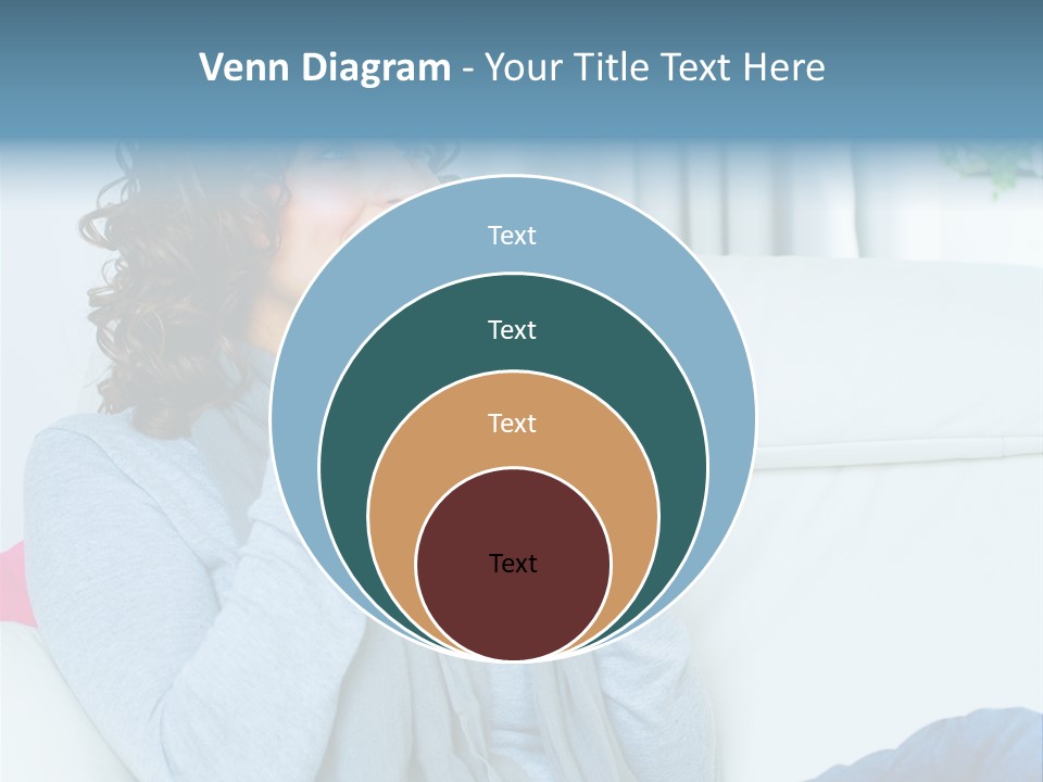 Casual Green Cup PowerPoint Template