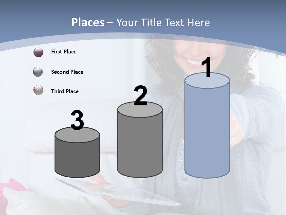 To Go Stud Girl PowerPoint Template