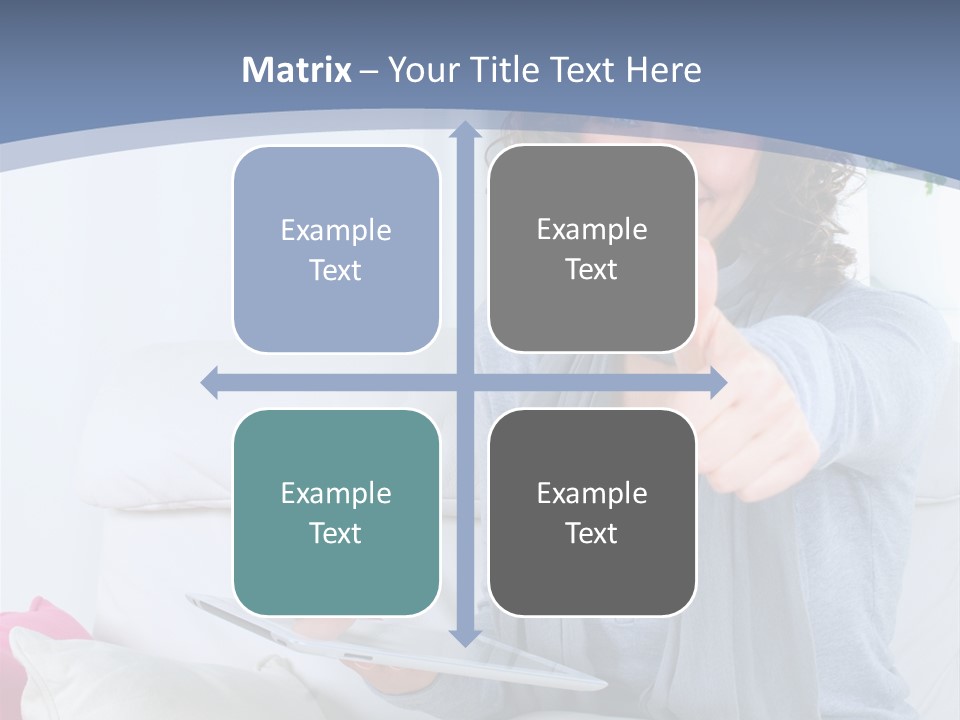 To Go Stud Girl PowerPoint Template