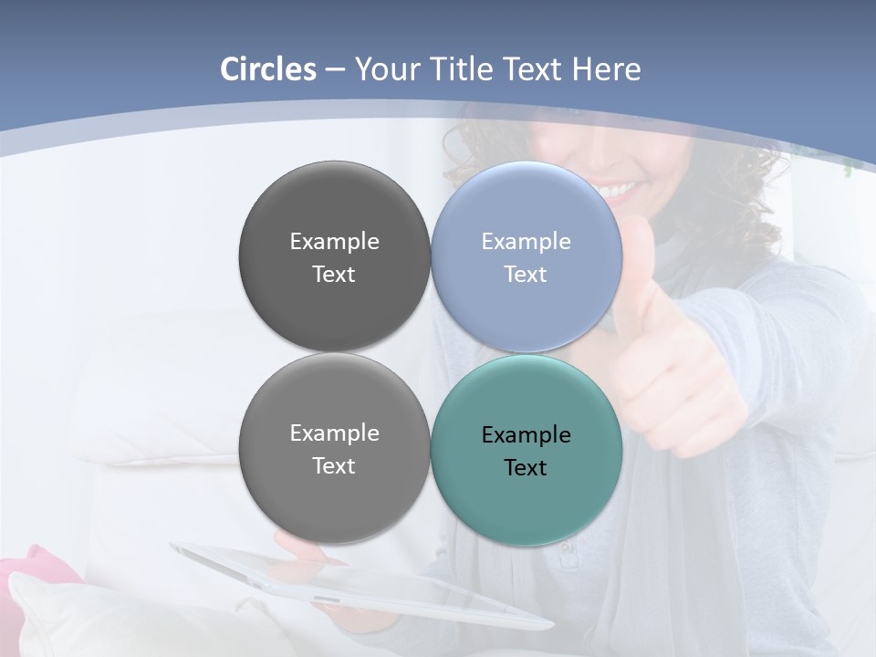 To Go Stud Girl PowerPoint Template