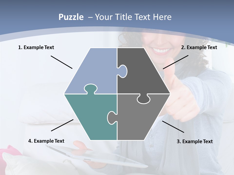 To Go Stud Girl PowerPoint Template