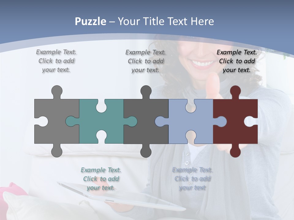 To Go Stud Girl PowerPoint Template