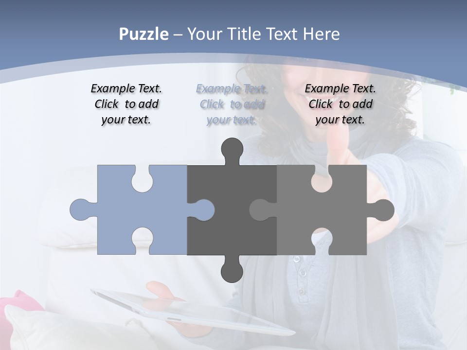 To Go Stud Girl PowerPoint Template