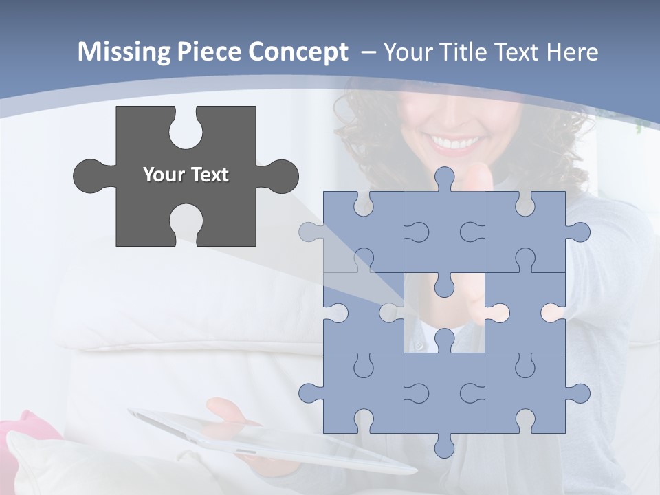 To Go Stud Girl PowerPoint Template