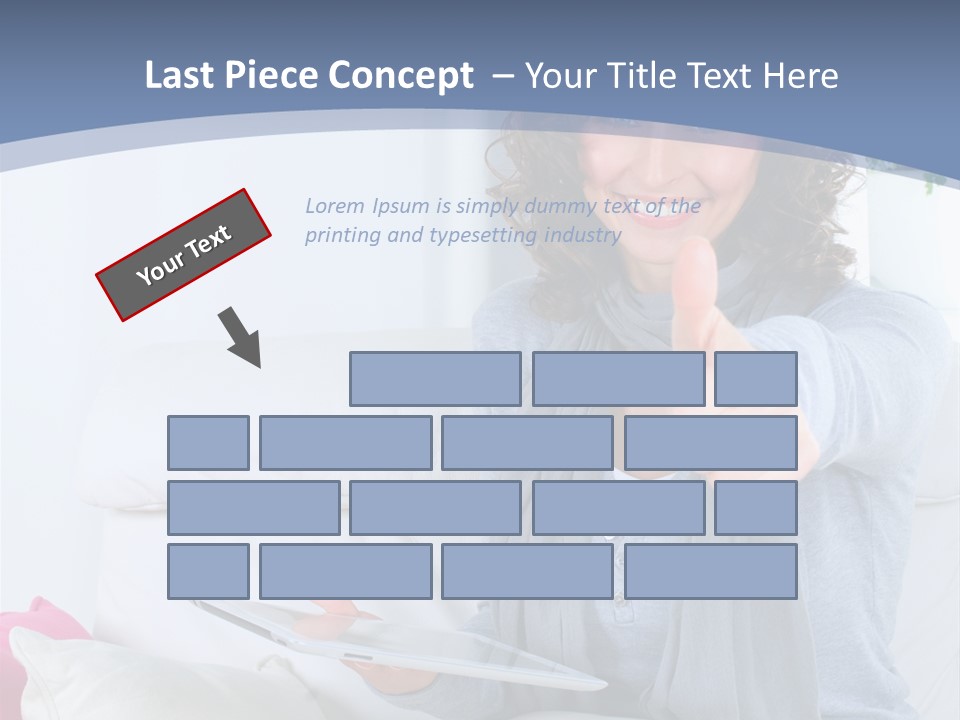 To Go Stud Girl PowerPoint Template