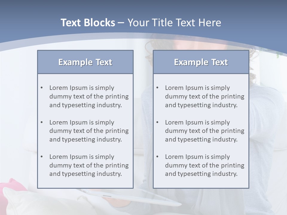 To Go Stud Girl PowerPoint Template