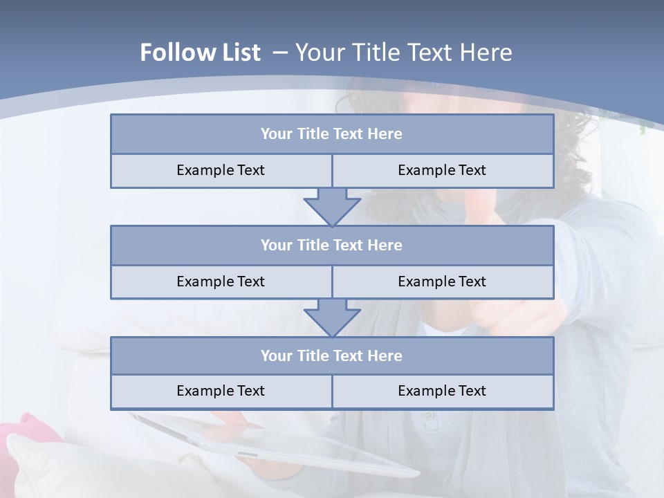 To Go Stud Girl PowerPoint Template