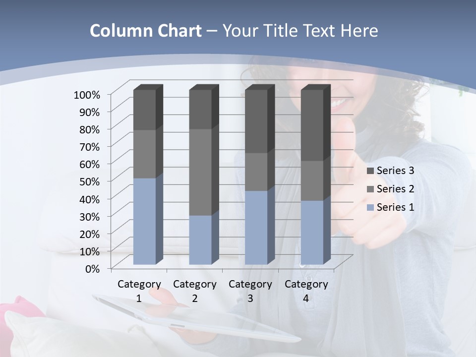 To Go Stud Girl PowerPoint Template
