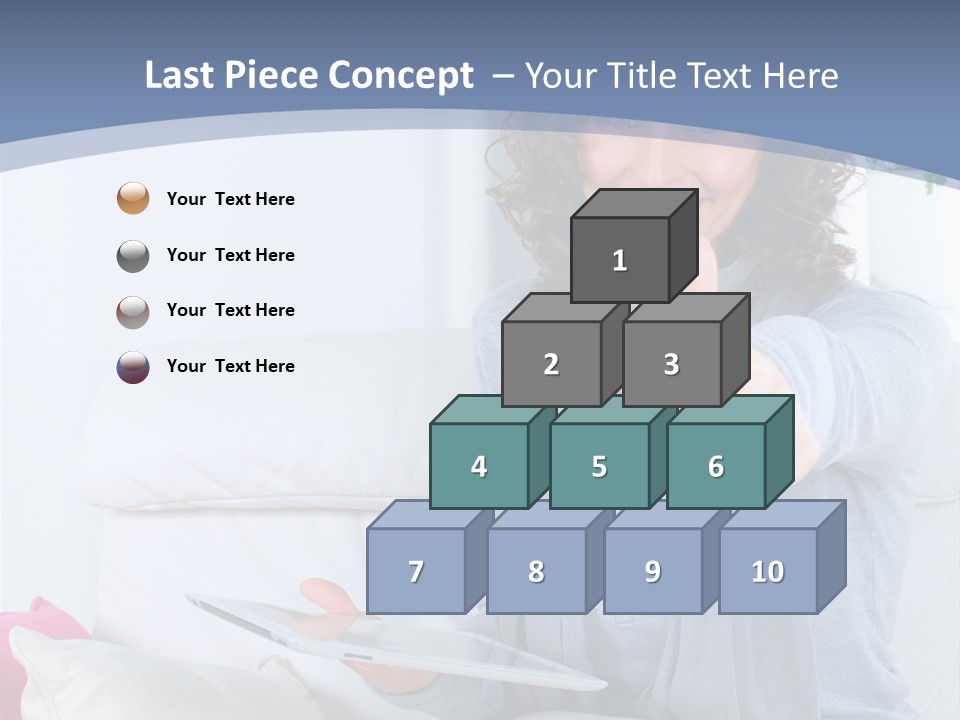 To Go Stud Girl PowerPoint Template