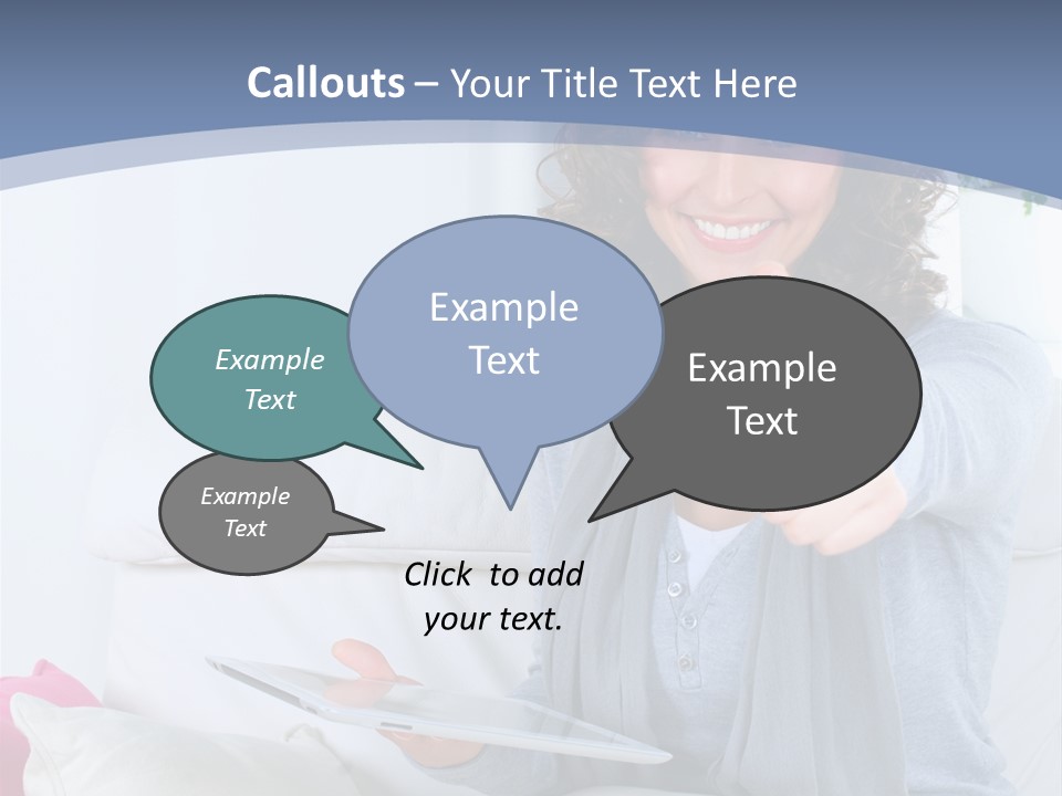 To Go Stud Girl PowerPoint Template