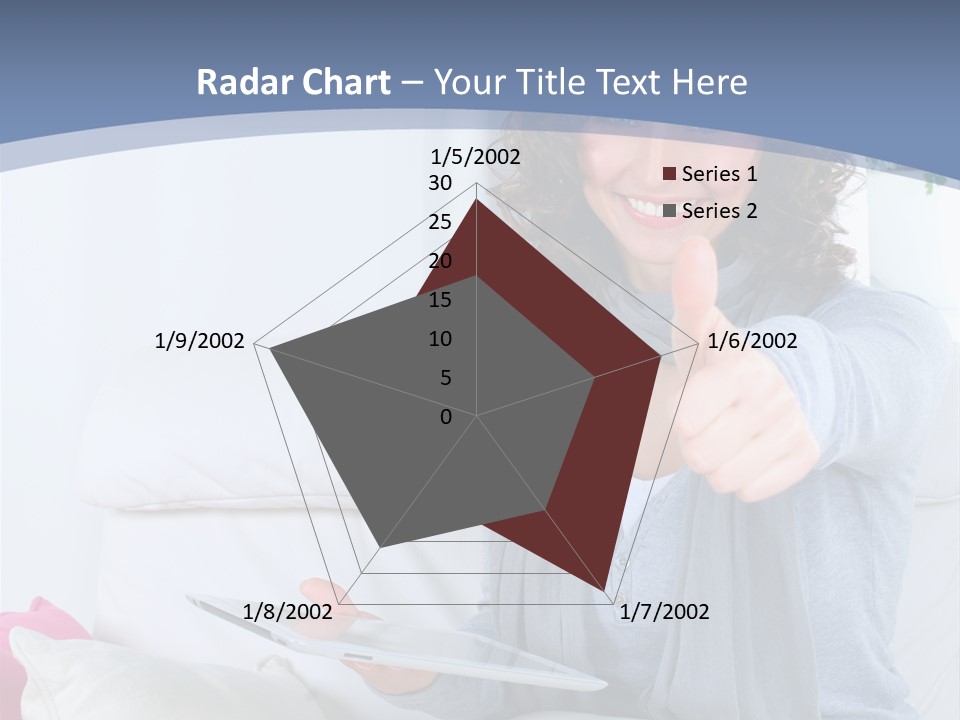To Go Stud Girl PowerPoint Template