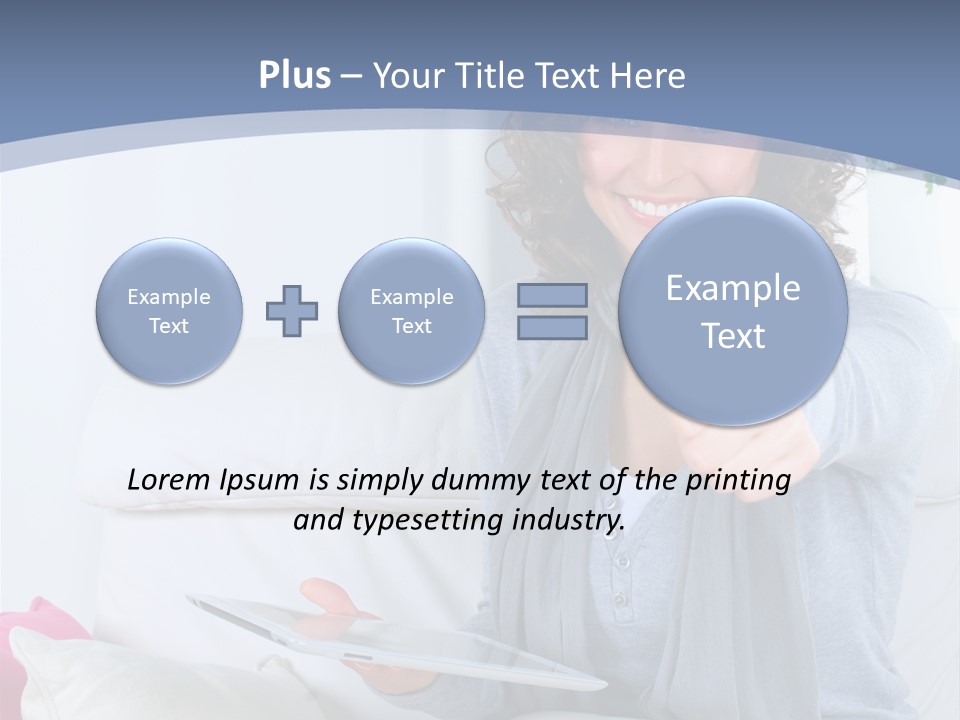 To Go Stud Girl PowerPoint Template