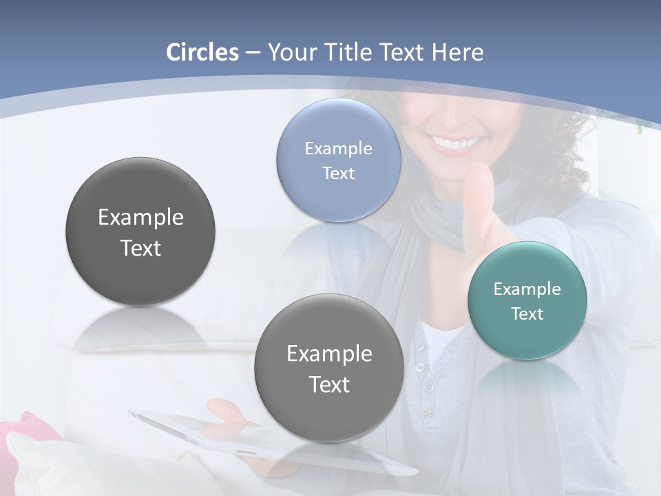 To Go Stud Girl PowerPoint Template