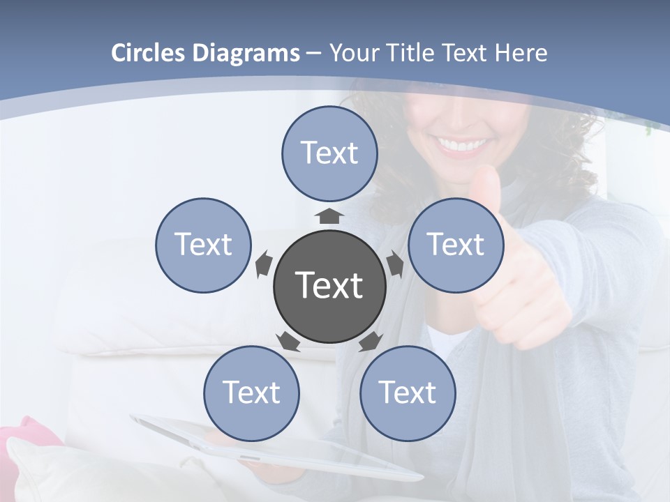 To Go Stud Girl PowerPoint Template