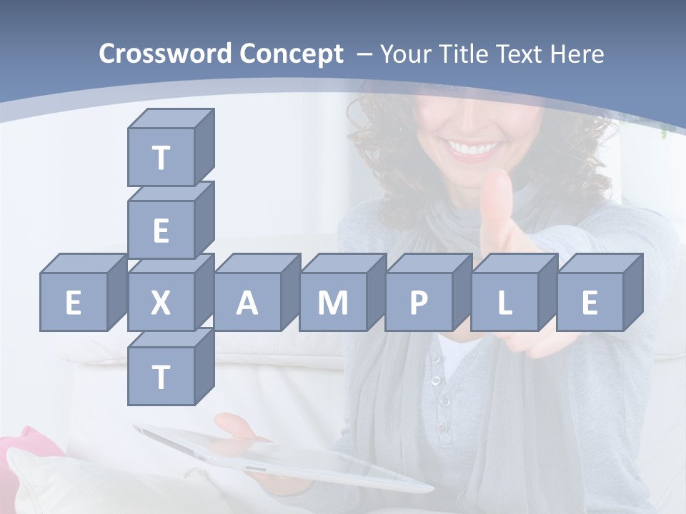 To Go Stud Girl PowerPoint Template